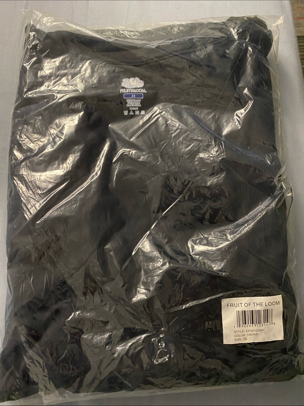 NWT Fruit of The Loom Women’s Black Pajama Set Size 3X